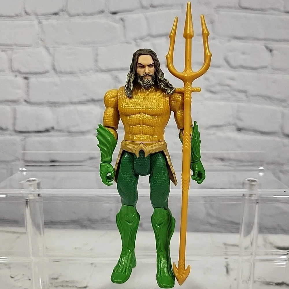 Aquaman King‎ Of Atlantis Movie Action Figure With Trident Jason Momoa DC Comics